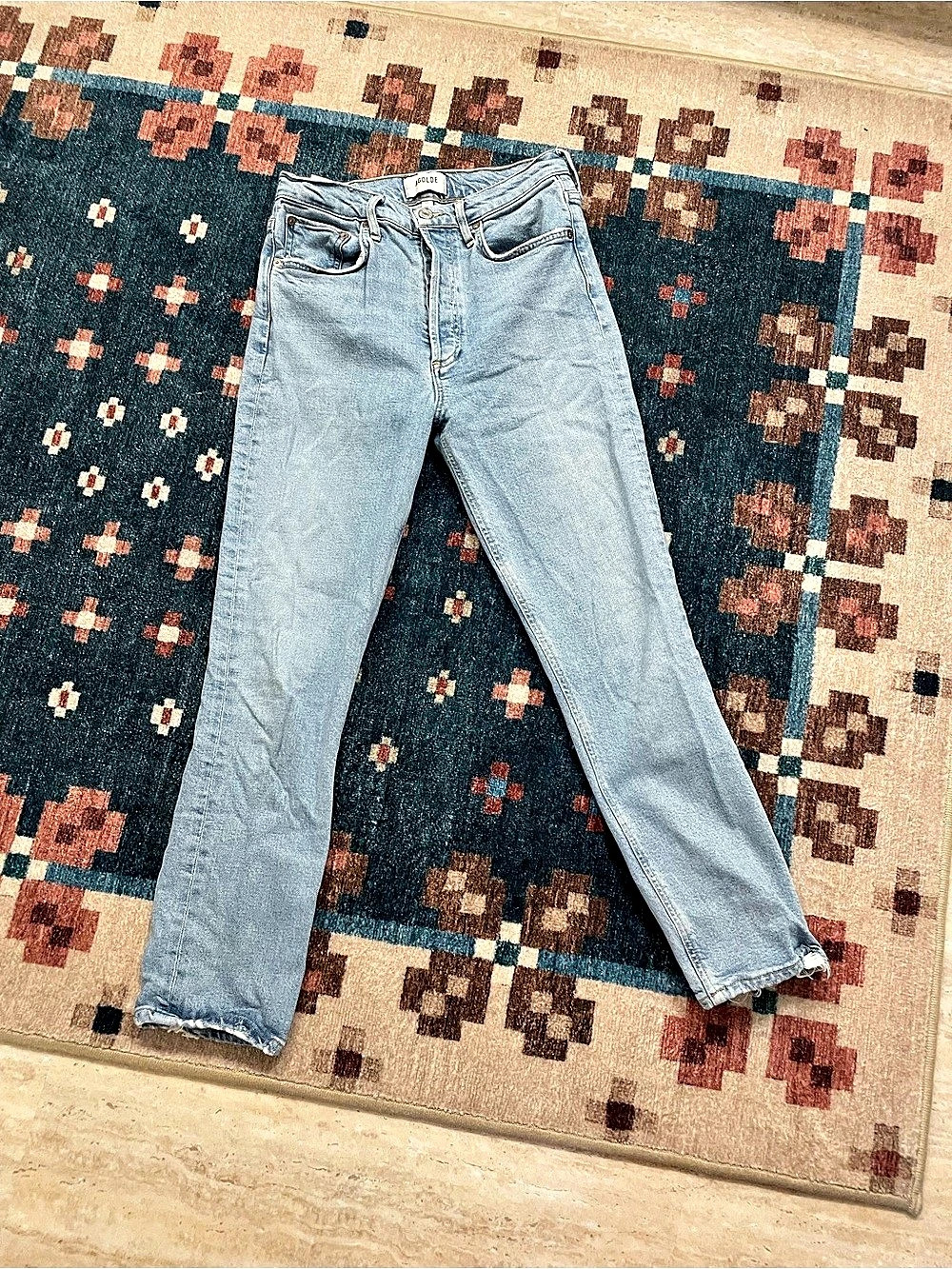 AGOLDE Riley Crop